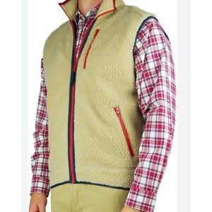 Southern Proper Men's Size Medium Fully Lined Sherpa‎ Fleece Vest